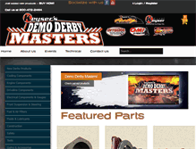 Tablet Screenshot of demoderbymasters.com